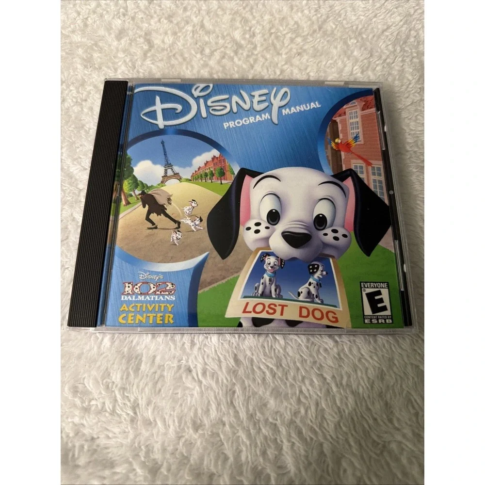 102 DALMATIANS Activity Center Game PC CD ROM Game 2000 Vtg Disney Dogs